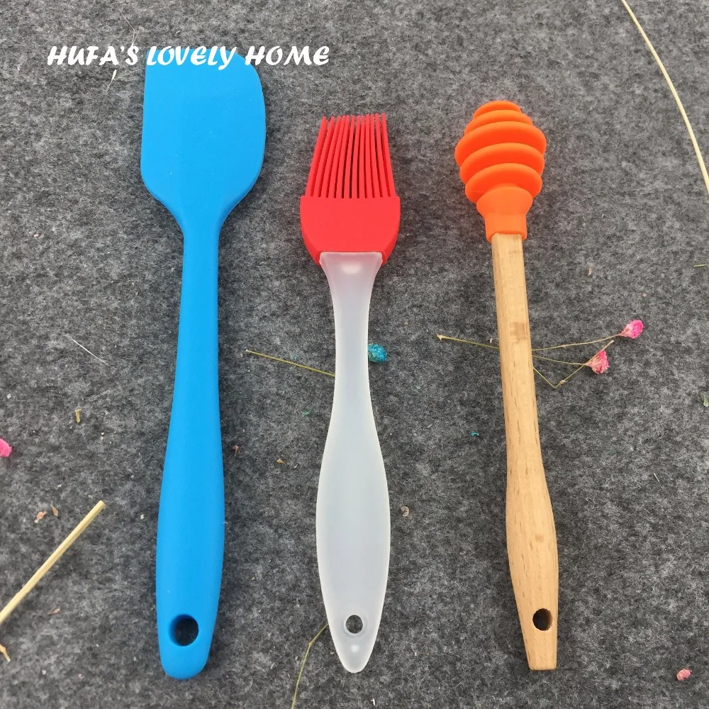 New Silicone Mold Set Tools Honey Stick Dipper Stirring Bar Baking