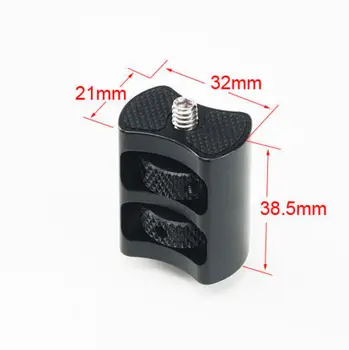 

Quick Release Connector 1/4" Male Screw Adapter fr DSLR Rig Tripod GoPro Camera
