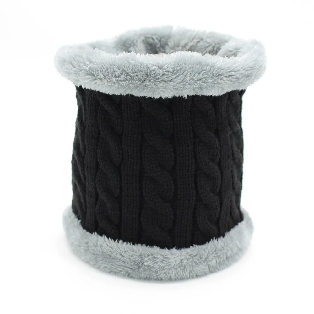 Lanxxy Мех животных вязаный шарф для Для мужчин Для женщин зимние Средства ухода за кожей Шеи Кольцо Воротник платки и Шарфы для женщин