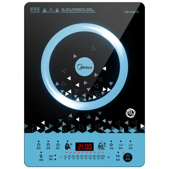 

LK1722 Home Ultra Thin Induction Cooker Anti-dry+waterproof+reservation Induction Furnace 120W-2100W Firepower Adjustable