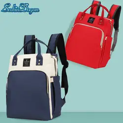 Детская сумка для подгузников Новая модная уличная сумка для подгузников рюкзак водостойкая органайзер для ухода за ребенком сумки