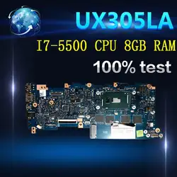 Amazoon UX305LA материнская плата для ноутбука I7-5500 процессор 8 Гб оперативная память для ASUS UX305L UX305LA тесты материнская плата UX305LA тесты 100% ok