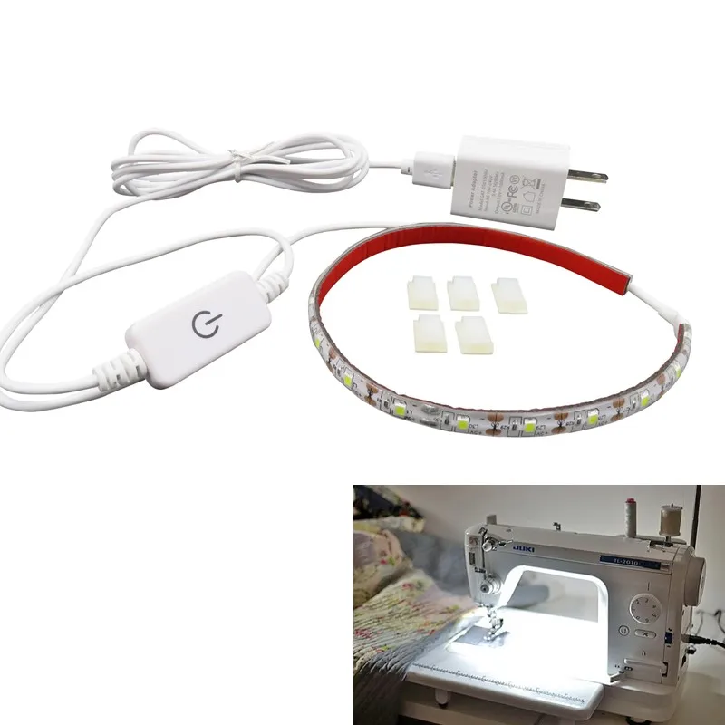 Sewing Machine LED Light Strip Light Kit 24.5" DC5V Flexible USB Sewing