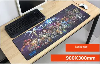 

locrkand Heroes of the Storm mouse pad 900x300x2mm mouse mat laptop padmouse notbook computer gaming mousepad gamer play mats