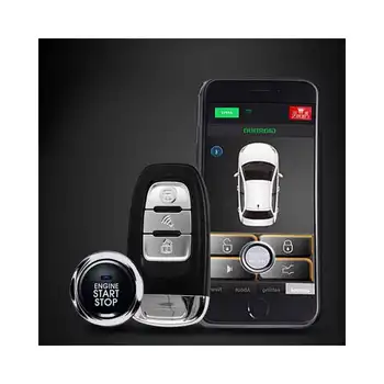 

Car alarm keyless entry system Alarm with auto start remote start button araba alarm Start stop central lock starline a91 MP913