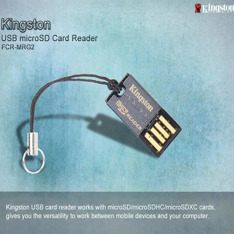 Kingston micro sd кардридер мини Прямая поставка оптовая цена внешний microsdhc/sdxc microsd к usb