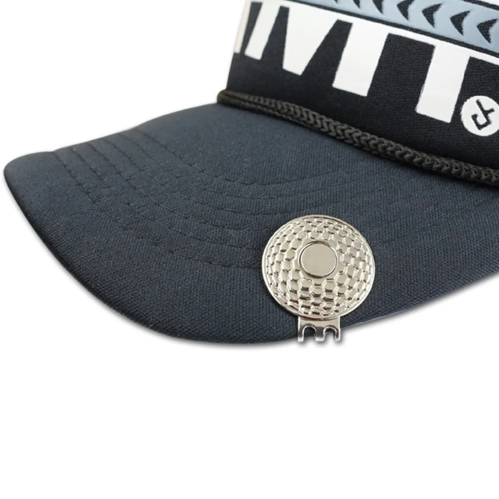 خطاطيف قبعة الغولف ماركر قبعات حزام سبيكة مسؤول المغناطيسي 2 قطعة 3 قطعة إكسسوارات الغولف علامة مشبك للقبعة s محاذاة مجموعة إصبع عشرة