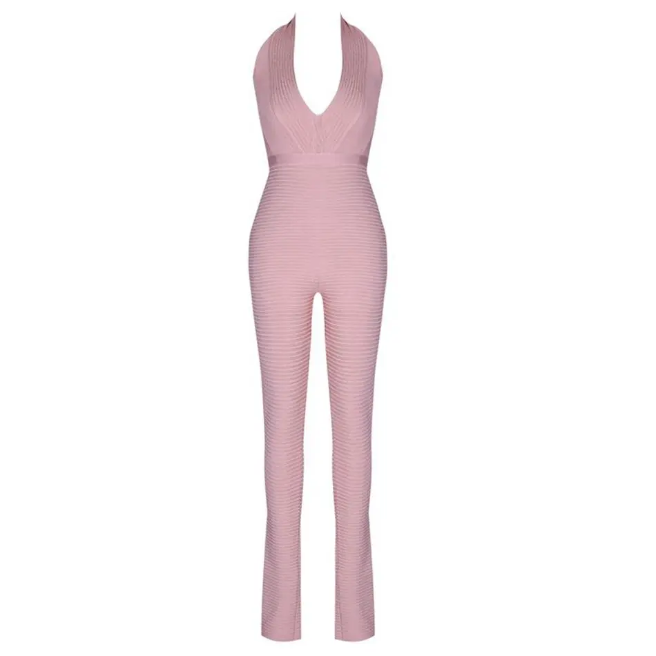 BANDAGE JUMPSUIT