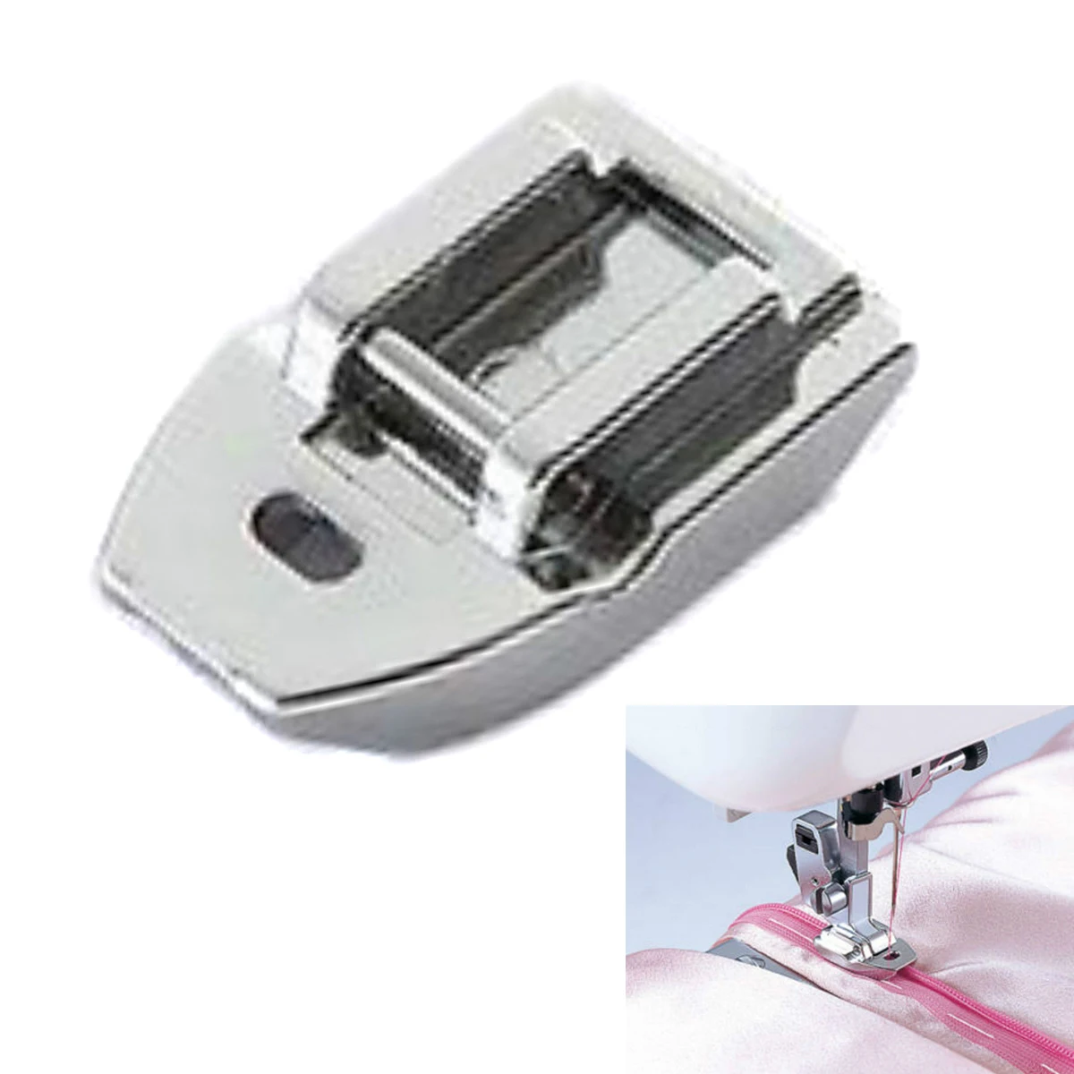 1pc  Invisible Zipper Foot for Singer Brother Janome Juki 7306A Presser Foot