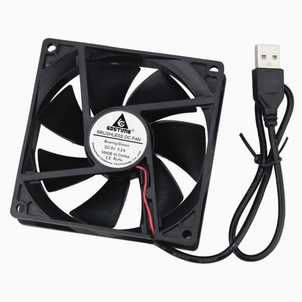 Gdstime 9225s USB 92mm 10 5V 92x92x25mm 9cm DC 