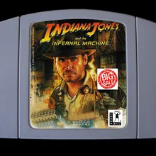 64-битные игры* Индиана Джонс и адская машина(английская версия PAL