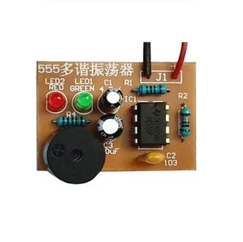 

555 Multibrator Suite NE555 Astable Circuit Stable DIY Kits Practical Training