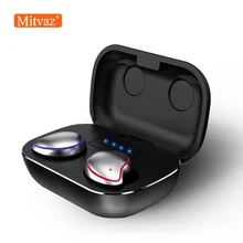 Новинка Mitvaz TWS Bluetooth 5,0 стерео наушники беспроводные наушники IPX5 водонепроницаемые наушники для влюбленных