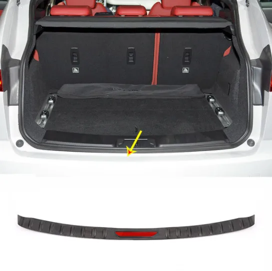 

Stainless Steel For Jaguar E-Pace EPACE Car Chrome Exterior Tail Door Decoration Strip Trim Accessories