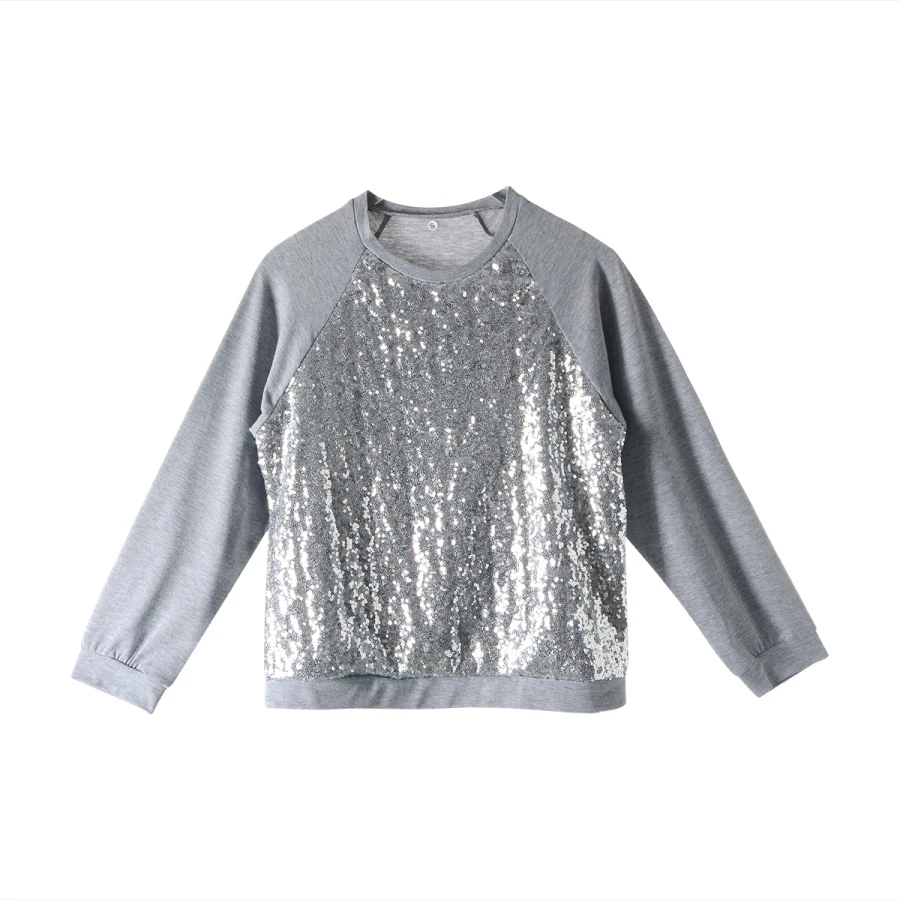 silver sequin top girls