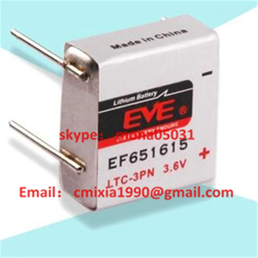 3.6V EVE LITHIUM EF651625 PRISMATIC BATTERY