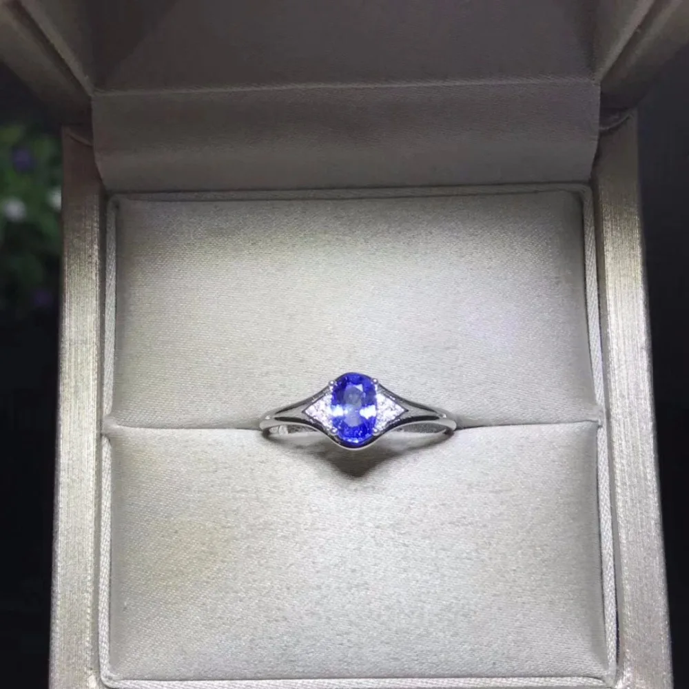 Натуральный танзанит кольцо, специальная распродажа, серебро 925 пробы, драгоценные камни, голубые драгоценные камни