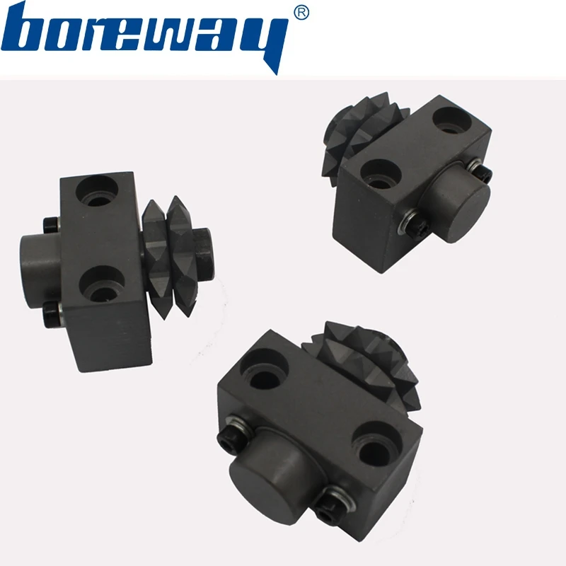 

Hot Sell 3Pcs/Set 20S Diamond Start Shape Bush hammered Roller Apply On Diamond Bush Hammer For Grinding Litch Surface