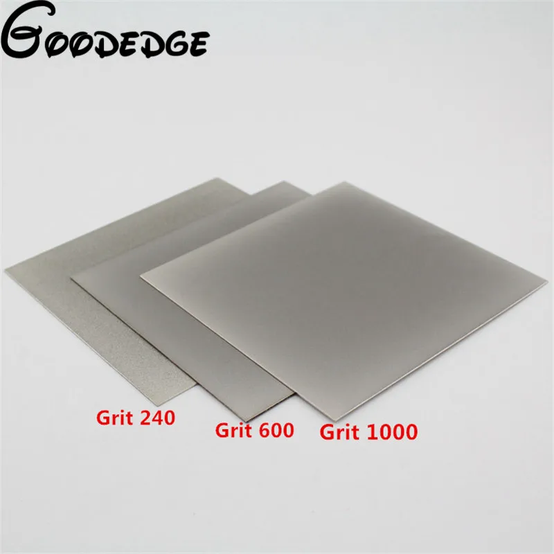 

3Pcs 6"x6" diamond grinding disc flat lap Stone Sharpeners Lapidary grinding board jade agate stone carving knife
