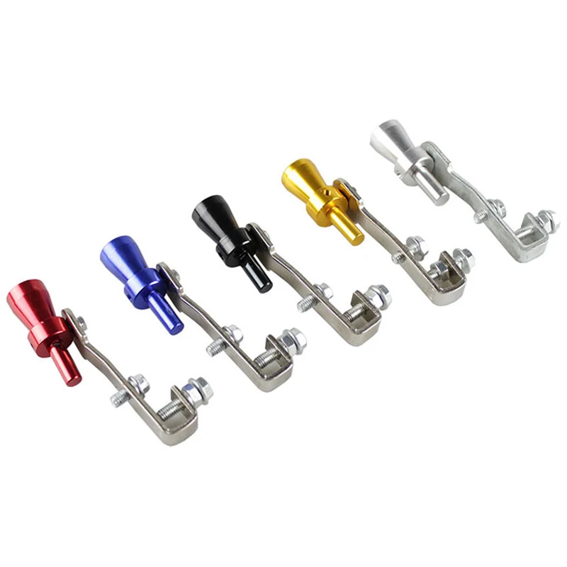 RASTP-Turbo Sound Whistle Muffler Exhaust Pipe Auto Blow-off Valve Simulator for Universal Simulator Whistler Size S RS-TUR006-S