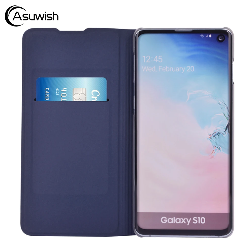 Leather Cover Flip Case For Samsung Galaxy S10 Plus S10E 5G S9 M10 M20 J4 J6 A6 A8 Plus A7 2018 A10 A70 2019 A 6 7 8 10 70 M 20