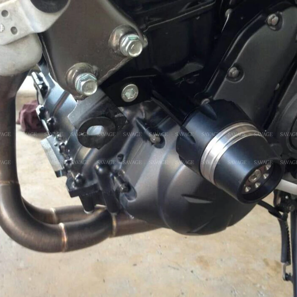 Слайдеры рамы защита от ударов для KAWASAKI ER6N ER 6N 2012 2016 13 14 15 аксессуары мотоциклов