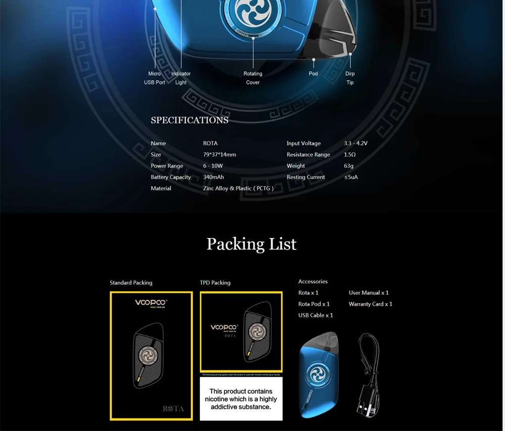 VOOPOO<ALIMT >&reg;</ALIMT>-VAPE---Spark-Your-Moments---Drag_Vape-whol_06