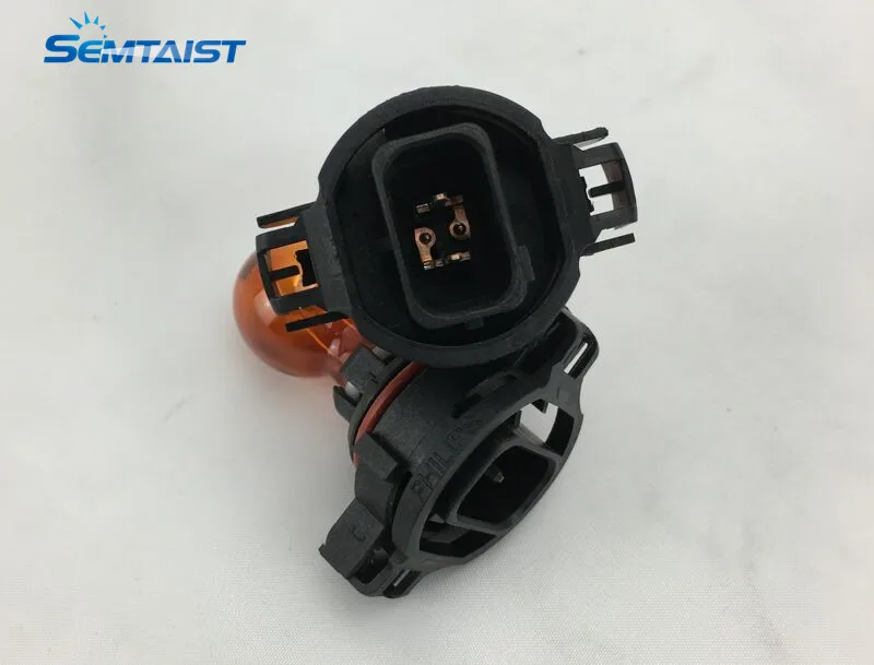 Semtaist 2 x подлинный OEM PH бренд 12V PSY24W поворотные галогенные лампы Желтый Янтарный(б/у