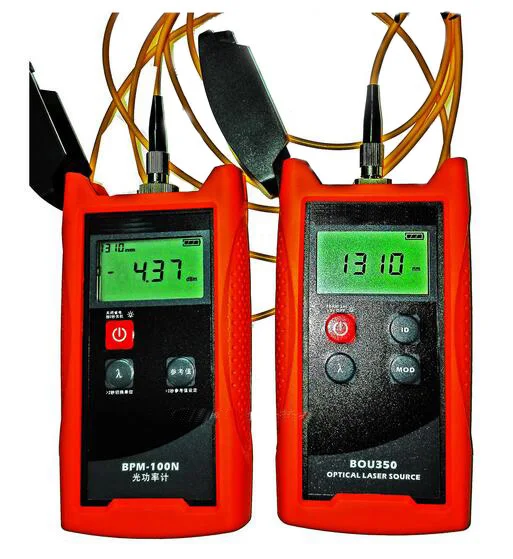 Fiber Optical Multimeter 70+10dBm Handheld Fiber Optical Power Meter