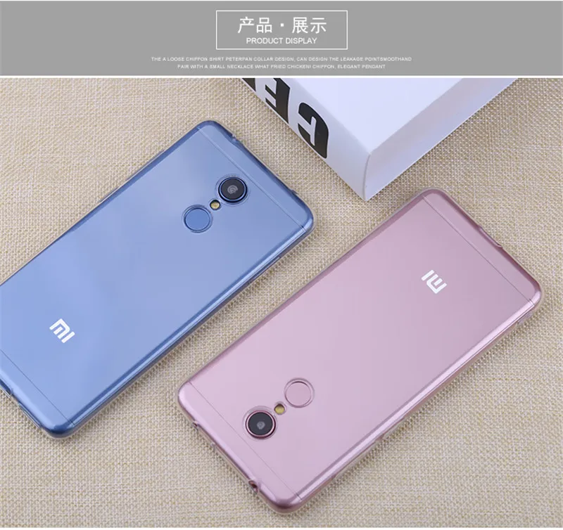 cute iphone se cases Ultra Slim Soft Silicone clear Phone Case For Xiaomi Mi 6 8 Lite 9 SE Redmi 4A 4X 5 5A 5Plus 6 6A 6Pro Note 2 3 4 5 5A 4X Cover case for iphone se