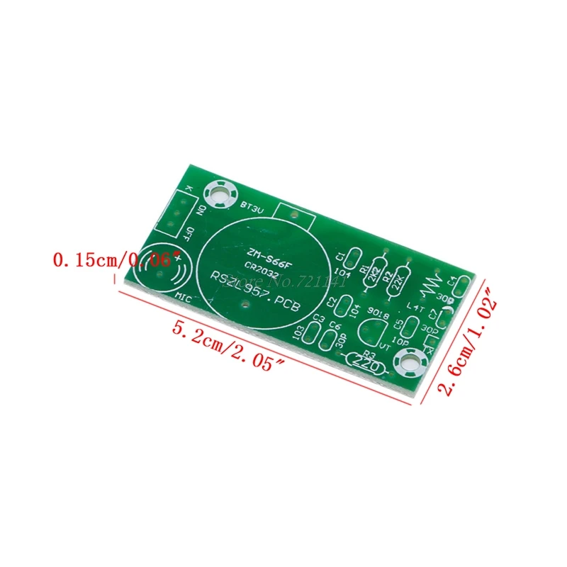 Простой FM беспроводной микрофон части электронный Обучение DIY Kit новые Интегральные схемы