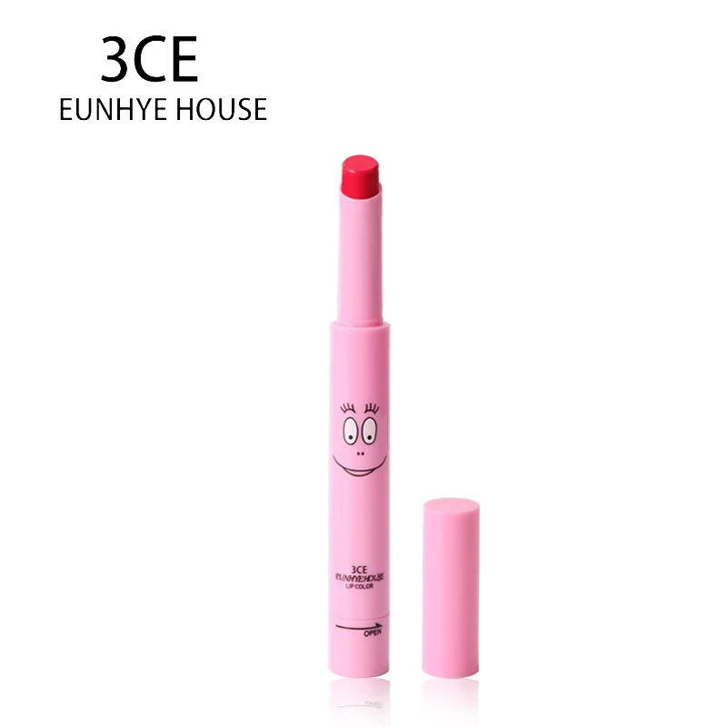 3CE eunhye House Макияж для губ, брендовый 8 цветов, губная помада с вращающейся головкой, стойкая матовая косметика для красоты