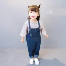 Весенние джинсовые комбинезоны для детей года, детские джинсы, комбинезоны, комбинезон для девочек, костюм, комбинезон для мальчиков, хлопковая детская одежда, 3ov019