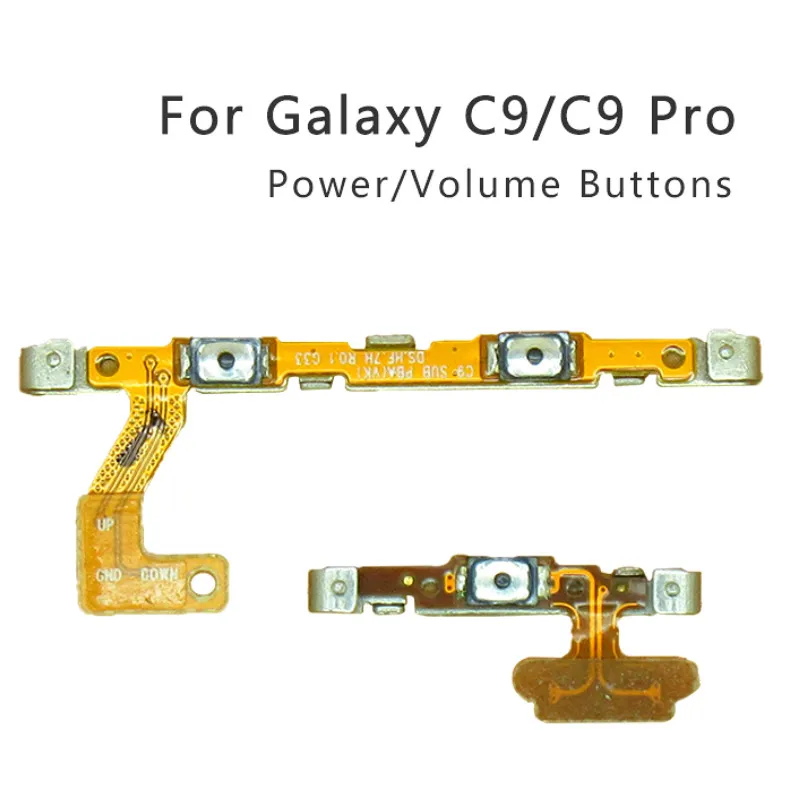 

For Samsung Galaxy C9 On/Off Switch Button Flex Cable Volume Button For Samsung C9 Pro Repair Parts