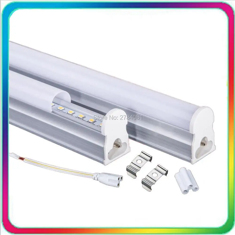 10pcs Double line chip led integrated tube 4FT 22w high lumen t8 1200mm