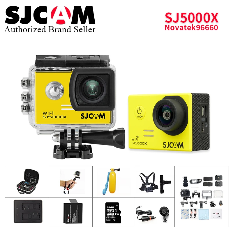 

Free shipping!! Original SJCAM SJ5000X Elite WiFi 4K 24fps 2K 30fps Gyro Sports Wi-fi Action Camera Better VS Go pro hero 4 cam