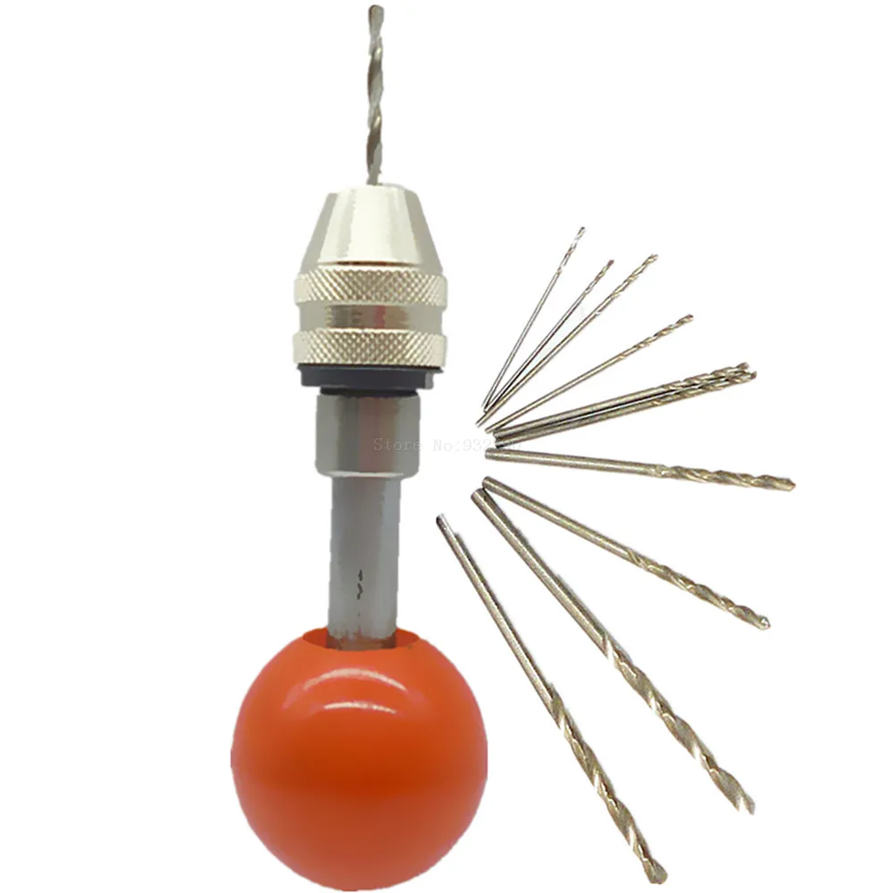 10pcs Hss Twist Drill Bit Set Tiny Very Small Micro Model Craft Drill