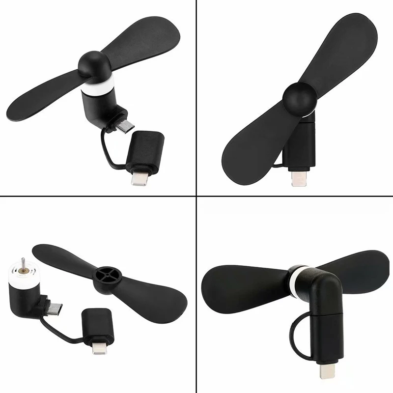 BinFul Mini портативный вентилятор USB мобильный телефон гаджет тестер для iphone 5 6 6s 7 plus 8