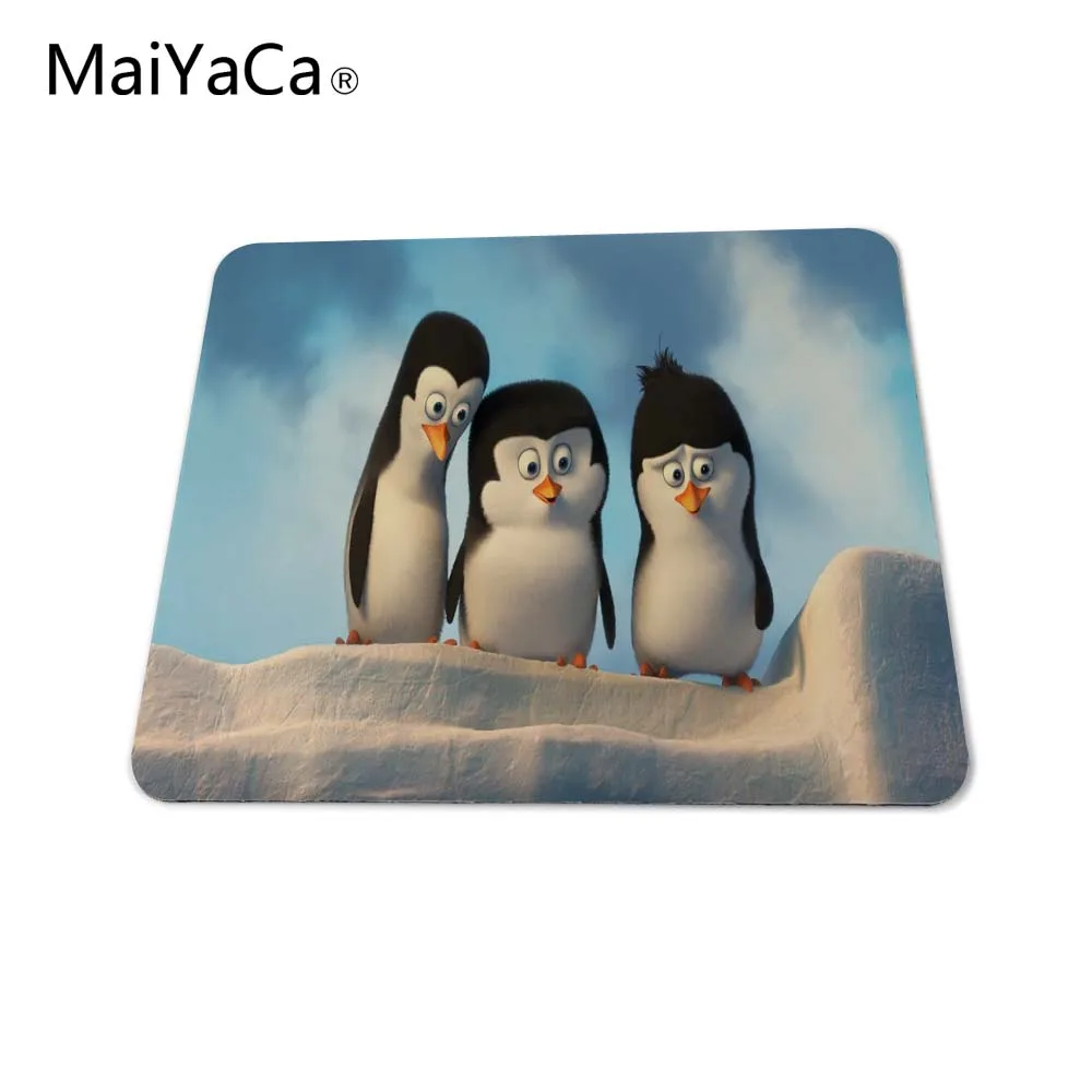 MaiYaCa заказной высокоскоростной дизайн Pinguin винтажный Стильный коврик для мыши игровой Прямоугольный Коврик для мыши