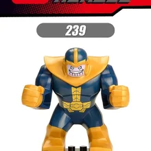 50 шт./Партия Детские игрушки XINH 239 танос строительные блоки Железный человек Супер Герои модели игрушки