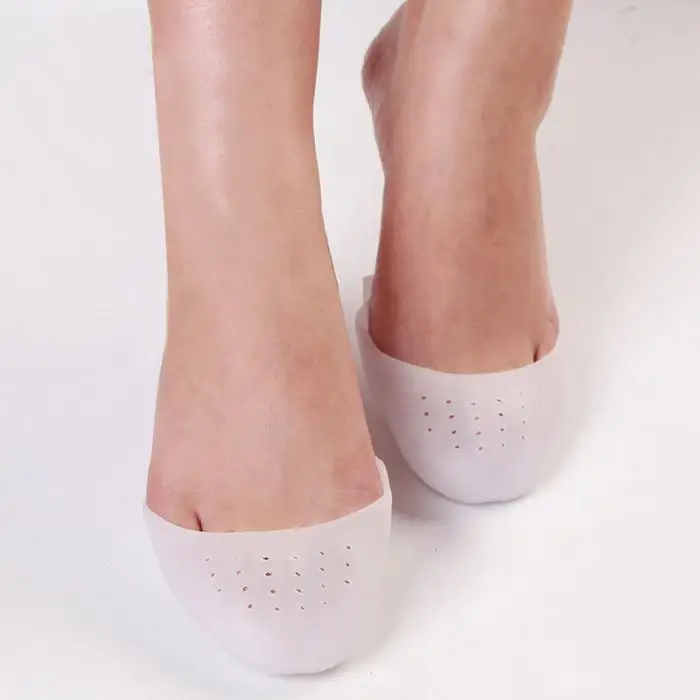 1 пара мягких балетных туфель для танцев с силиконовым гелем для ног защитные стельки для танцоров инструмент для ухода за ногами FM88