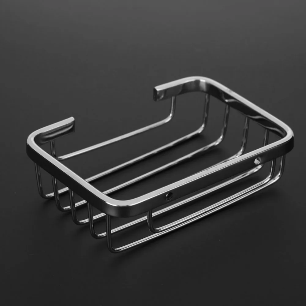 1pc Bolt Inserting Wall Soap Dish Holder Stainless Steel 1pc Bolt Inserting Wall Soap Dish