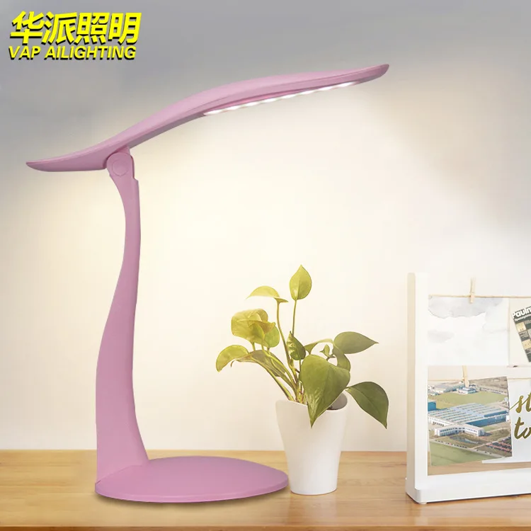 

5W 24 LEDs Eye Protect Clamp Clip Light Table Lamp Stepless Dimmable Bendable USB Powered Touch Sensor Control reading desk lamp