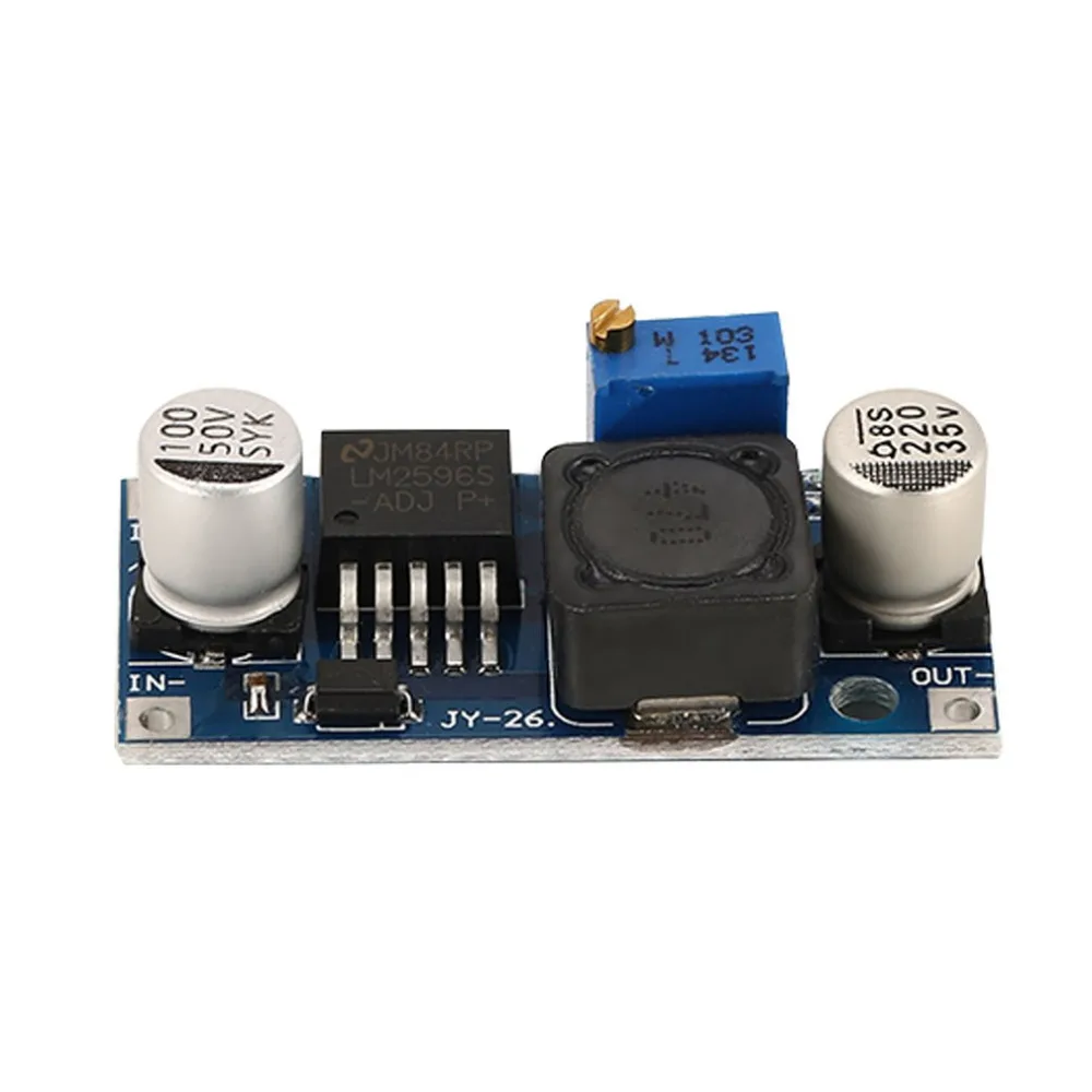 LM2596S DC понижающий модуль 4 5 40 V 3A Регулируемый питания постоянного напряжения