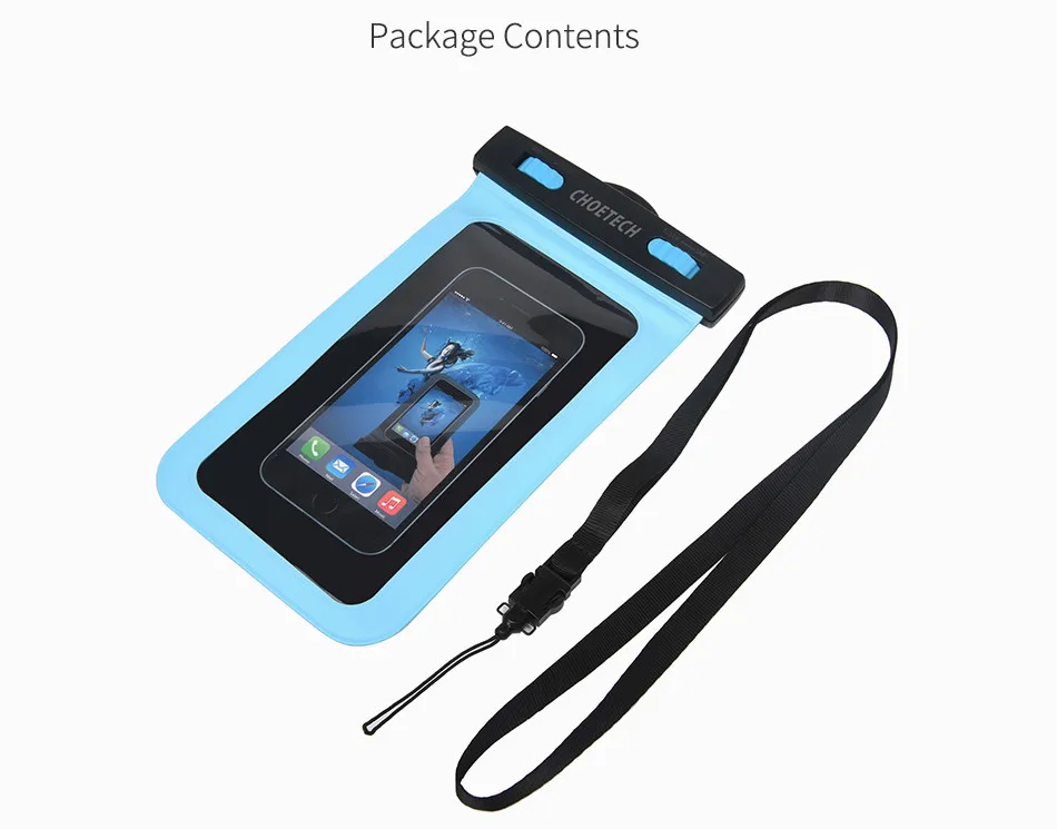 Clear Waterproof Mobile Phone Bags 12