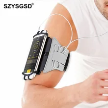 SZYSGSD Универсальный спортивный чехол для телефона с ремешком на руку, сумка 180, вращающийся, для бега, для тренажерного зала, чехол-держатель для iPhone, samsung, huawei