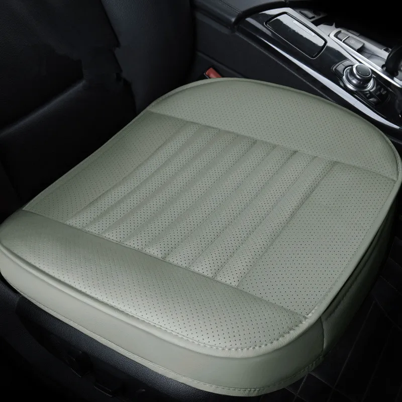 Auto Universal Car Front Seat Cover Breathable PU Leather Pad Mat Chair Cushion