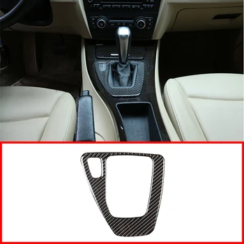 

Carbon Fiber Center Console Gear Panel Stickers Trim For BMW 3 Series E90 E92 E93 2005-2012 Car Accessories For LHD