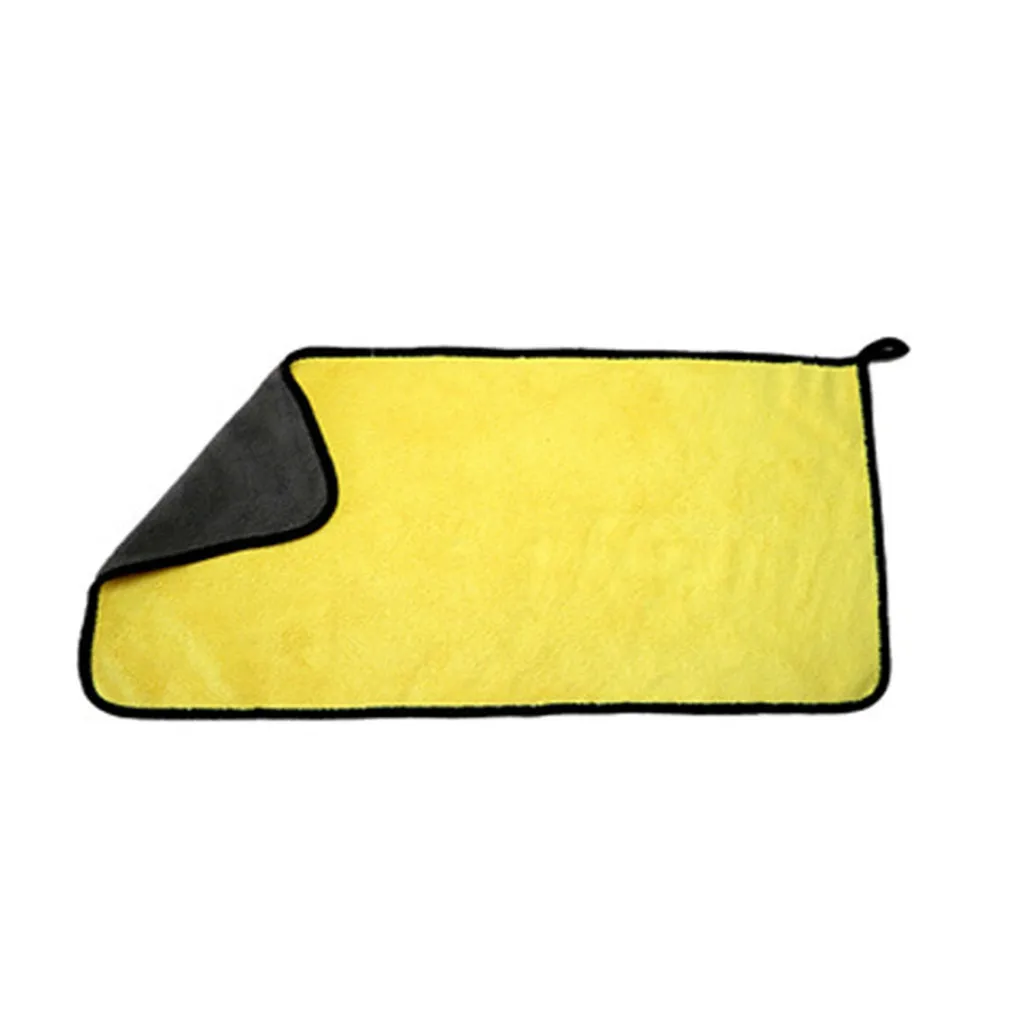 Королевское плюшевое сушильное полотенце премиум плюшевое полотенце из микрофибры профессиональный автомобиль - Цвет: 30x60cm