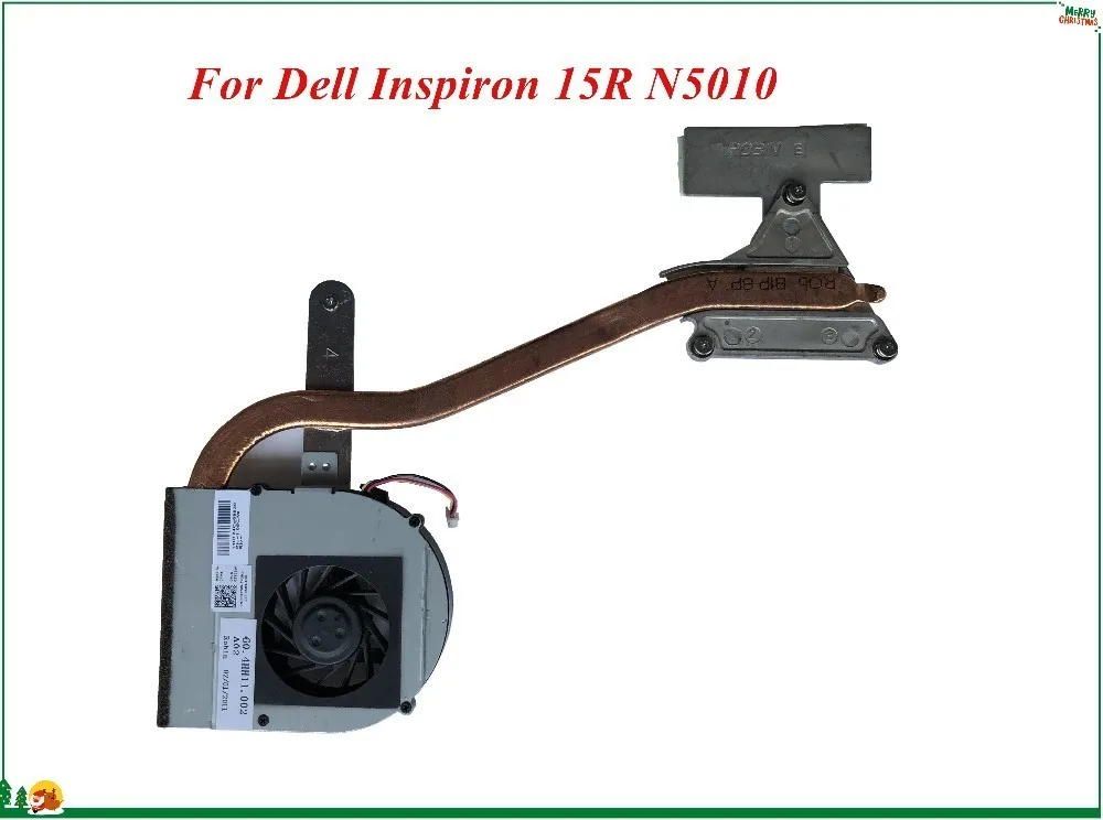 

Silent Laptop CPU Cooling Fan + Heatsink 3T25W 03T25W For For Dell Inspiron 15R N5010 KSB0505HA High Quality And Original